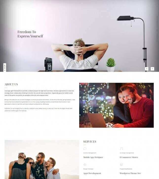 中小型互联网开发公司网站html模板-客创社 - 专注互联网轻资产创业及网络项目资源整合与分享福鑫网创 -  免费且强大的项目分享网站