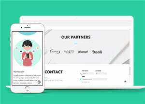 橙色产品展示企业HTML网页模板下载-客创社 - 专注互联网轻资产创业及网络项目资源整合与分享福鑫网创 -  免费且强大的项目分享网站