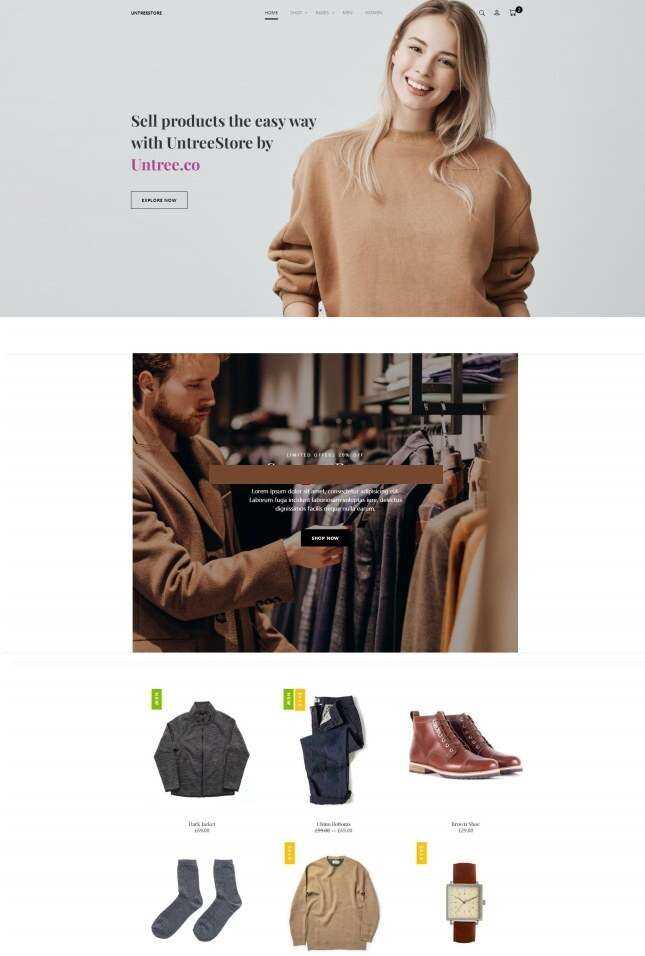 时尚服饰单品销售服务网站html模板-客创社 - 专注互联网轻资产创业及网络项目资源整合与分享福鑫网创 -  免费且强大的项目分享网站