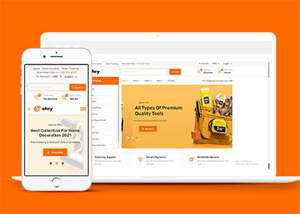 家用电器商城响应式HTML5模板-客创社 - 专注互联网轻资产创业及网络项目资源整合与分享福鑫网创 -  免费且强大的项目分享网站