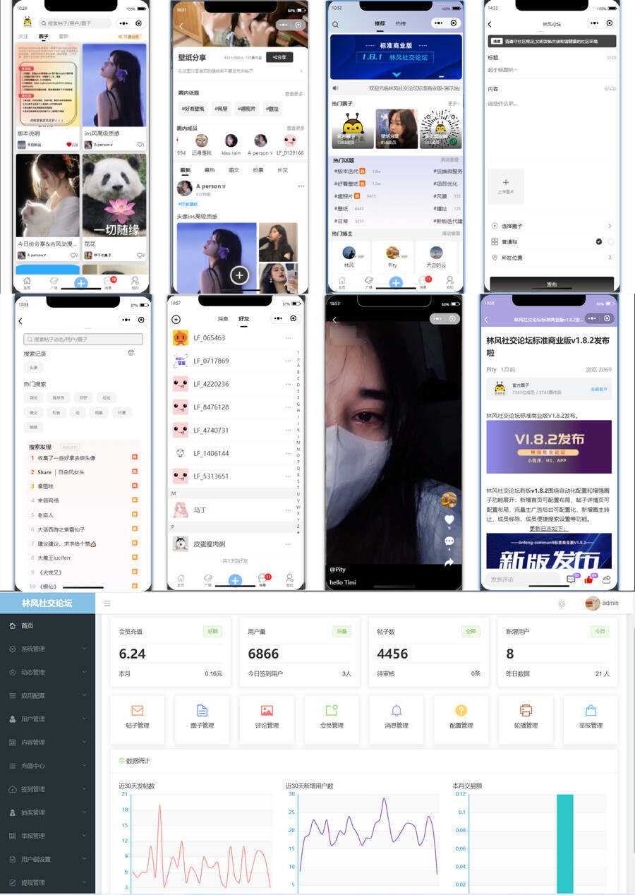 独立版社交论坛前端微信小程序源码问答发帖BBSphp源码-客创社 - 专注互联网轻资产创业及网络项目资源整合与分享福鑫网创 -  免费且强大的项目分享网站
