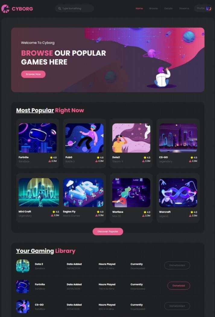 HTML5热门游戏体验宣传网站模板-客创社 - 专注互联网轻资产创业及网络项目资源整合与分享福鑫网创 -  免费且强大的项目分享网站