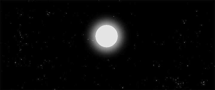 css3黑夜星空月亮发光星星闪烁动画特效-客创社 - 专注互联网轻资产创业及网络项目资源整合与分享福鑫网创 -  免费且强大的项目分享网站
