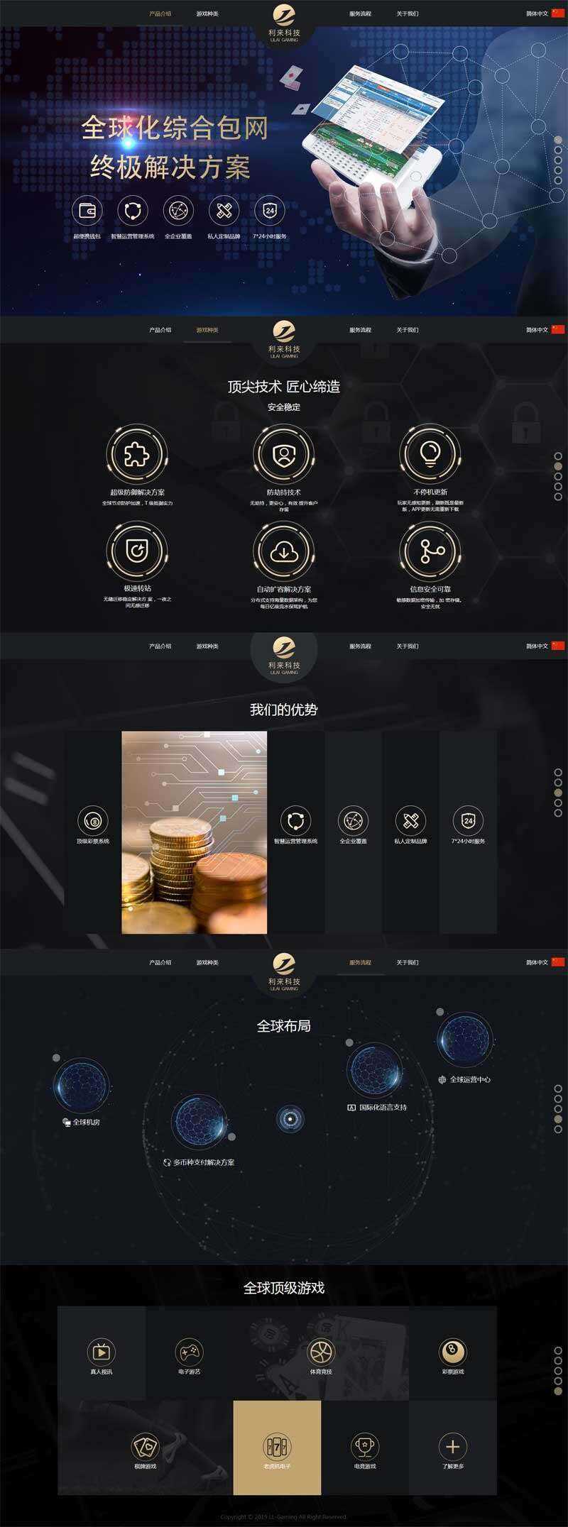 大气的智能软件介绍单页滚屏网站html模板-客创社 - 专注互联网轻资产创业及网络项目资源整合与分享福鑫网创 -  免费且强大的项目分享网站