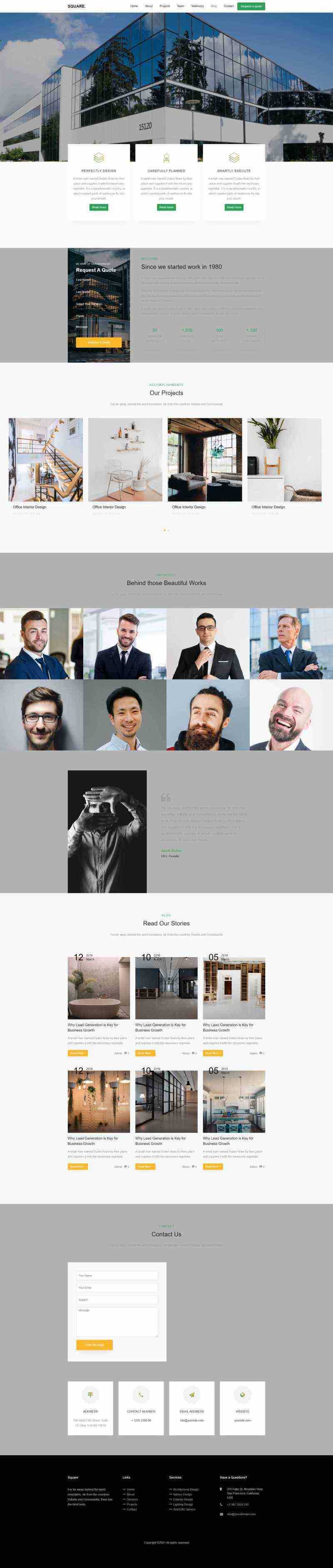 响应式室内装修设计网站html模板-客创社 - 专注互联网轻资产创业及网络项目资源整合与分享福鑫网创 -  免费且强大的项目分享网站