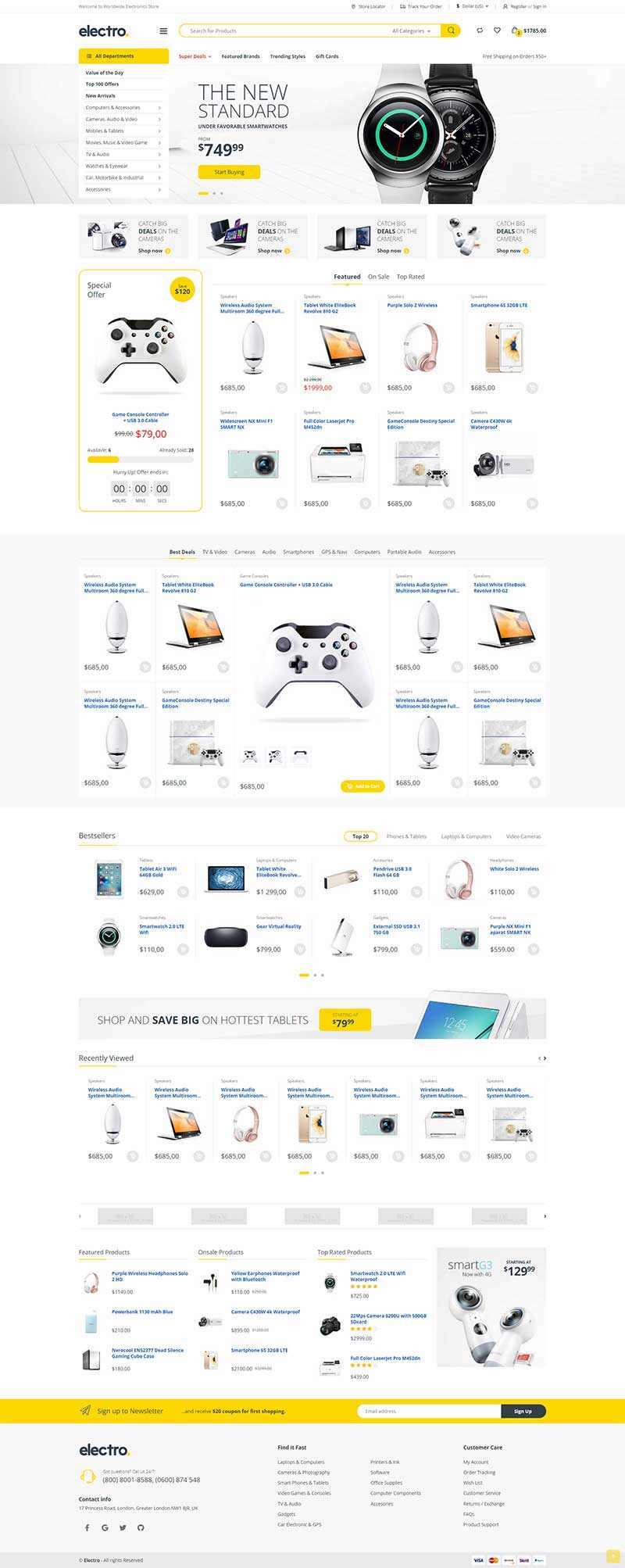 简洁明亮的综合型电子商城html模板-客创社 - 专注互联网轻资产创业及网络项目资源整合与分享福鑫网创 -  免费且强大的项目分享网站