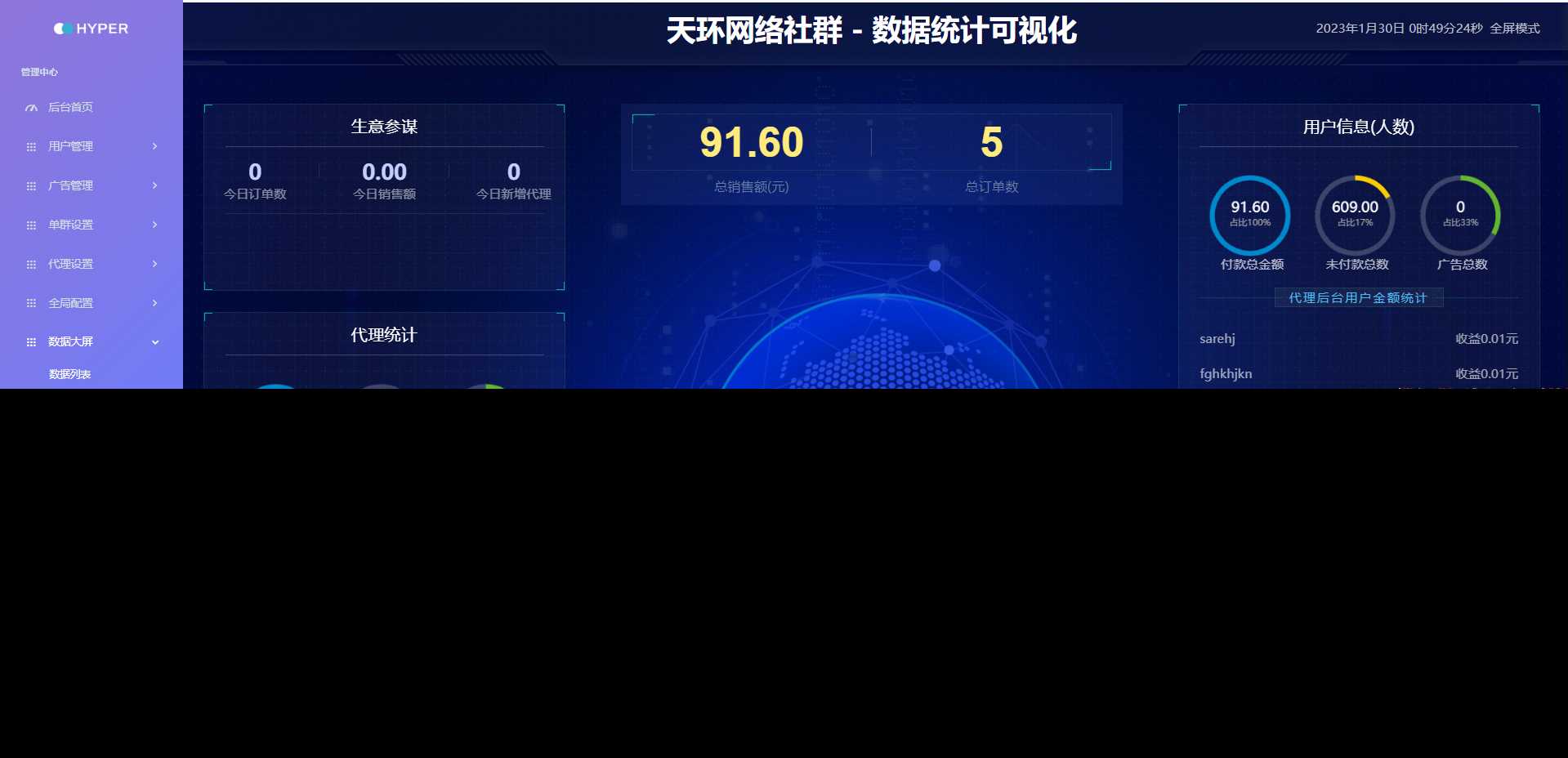 天环付费进群系统V1.2-客创社 - 专注互联网轻资产创业及网络项目资源整合与分享福鑫网创 -  免费且强大的项目分享网站