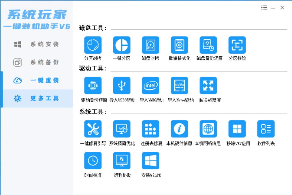 图片[4]-客创社 - 专注互联网轻资产创业及网络项目资源整合与分享系统安装器，系统玩家一键装机助手V6[桌面|PE]-客创社 - 专注互联网轻资产创业及网络项目资源整合与分享福鑫网创 -  免费且强大的项目分享网站