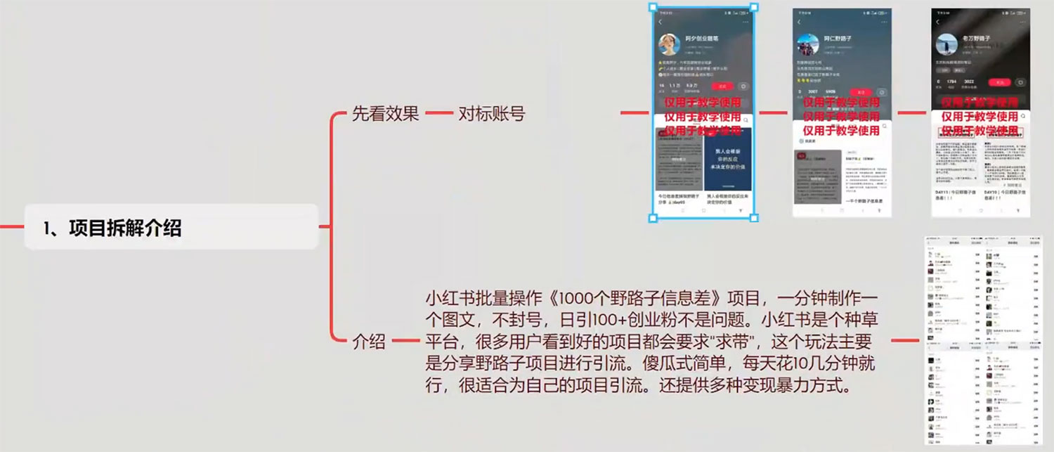 图片[2]-客创社 - 专注互联网轻资产创业及网络项目资源整合与分享小红书批量操作《 1000 个野路子信息差》玩法，日引 100+ 创业粉，一分钟一个图文-客创社 - 专注互联网轻资产创业及网络项目资源整合与分享福鑫网创 -  免费且强大的项目分享网站