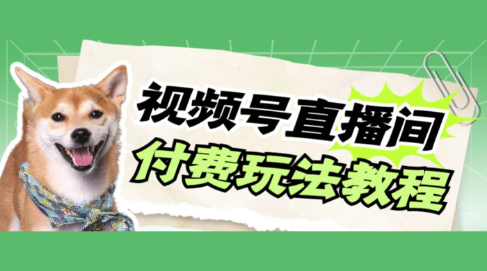 视频号美女付费无人直播，轻松日入500+（详细玩法教程）-客创社 - 专注互联网轻资产创业及网络项目资源整合与分享福鑫网创 -  免费且强大的项目分享网站