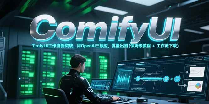ComfyUI工作流新突破，用OpenAI三模型，批量出图(保姆级教程+工作流下载)-客创社 - 专注互联网轻资产创业及网络项目资源整合与分享福鑫网创 -  免费且强大的项目分享网站