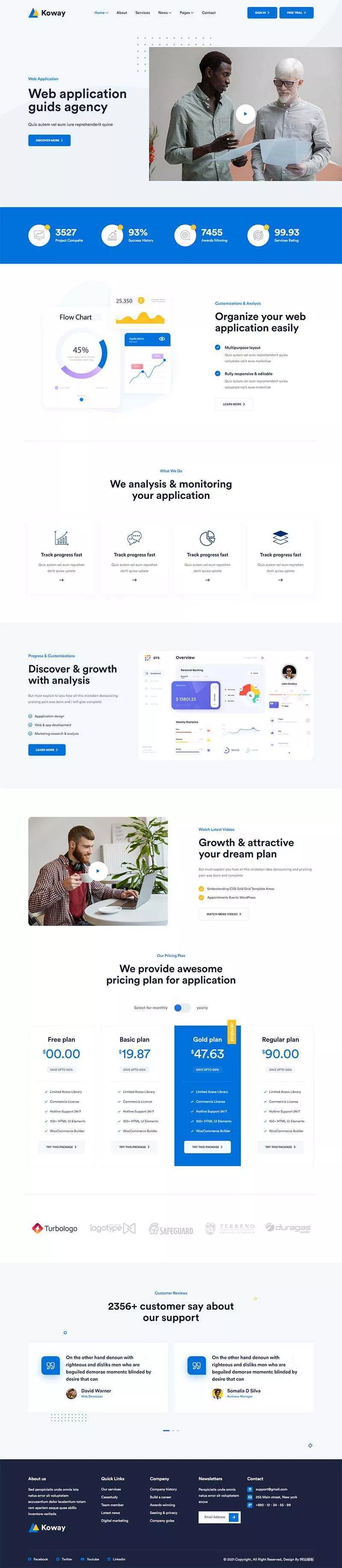 bootstrap多功能IT软件技术公司官网html模板