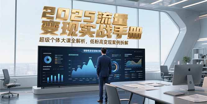 （15188期）2025流量变现实战手册，超级个体大课全解析，低粉高变现案例拆解-客创社 - 专注互联网轻资产创业及网络项目资源整合与分享福鑫网创 -  免费且强大的项目分享网站