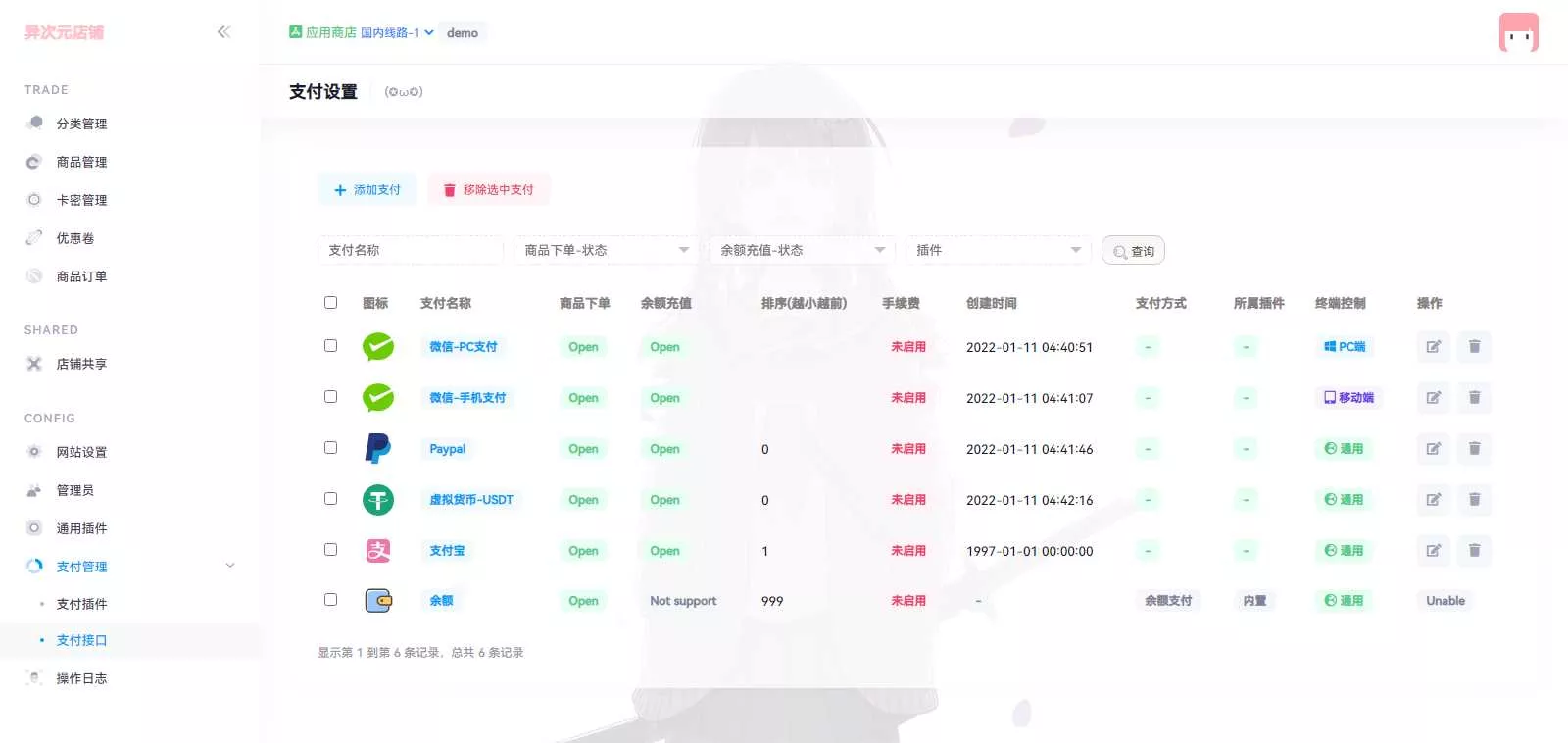 新版二次元Acg荔枝发卡