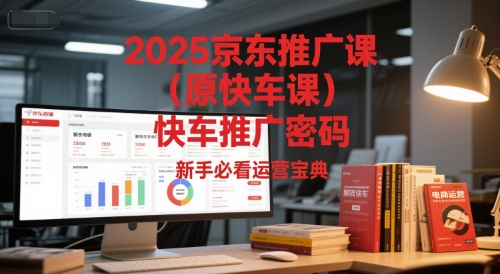 2025京东推广课（原快车课）解锁京东快车推广密码，新手必看运营宝典-客创社 - 专注互联网轻资产创业及网络项目资源整合与分享福鑫网创 -  免费且强大的项目分享网站