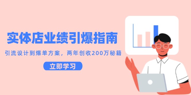 实体店业绩引爆指南，引流设计到爆单方案，两年创收200万秘籍-客创社 - 专注互联网轻资产创业及网络项目资源整合与分享福鑫网创 -  免费且强大的项目分享网站